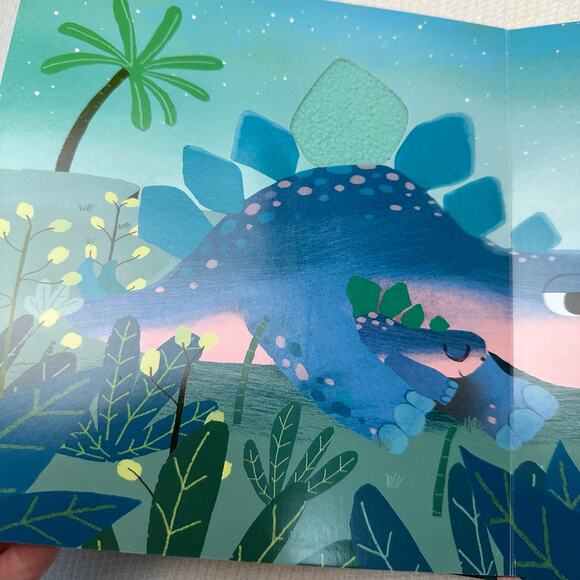 Board book Night Night Dino-Snores touch and feel - Picture 7 of 8